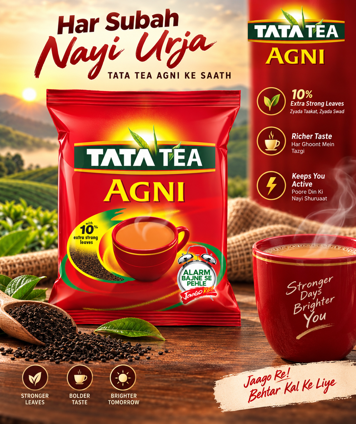 tata tea, tata agni tea