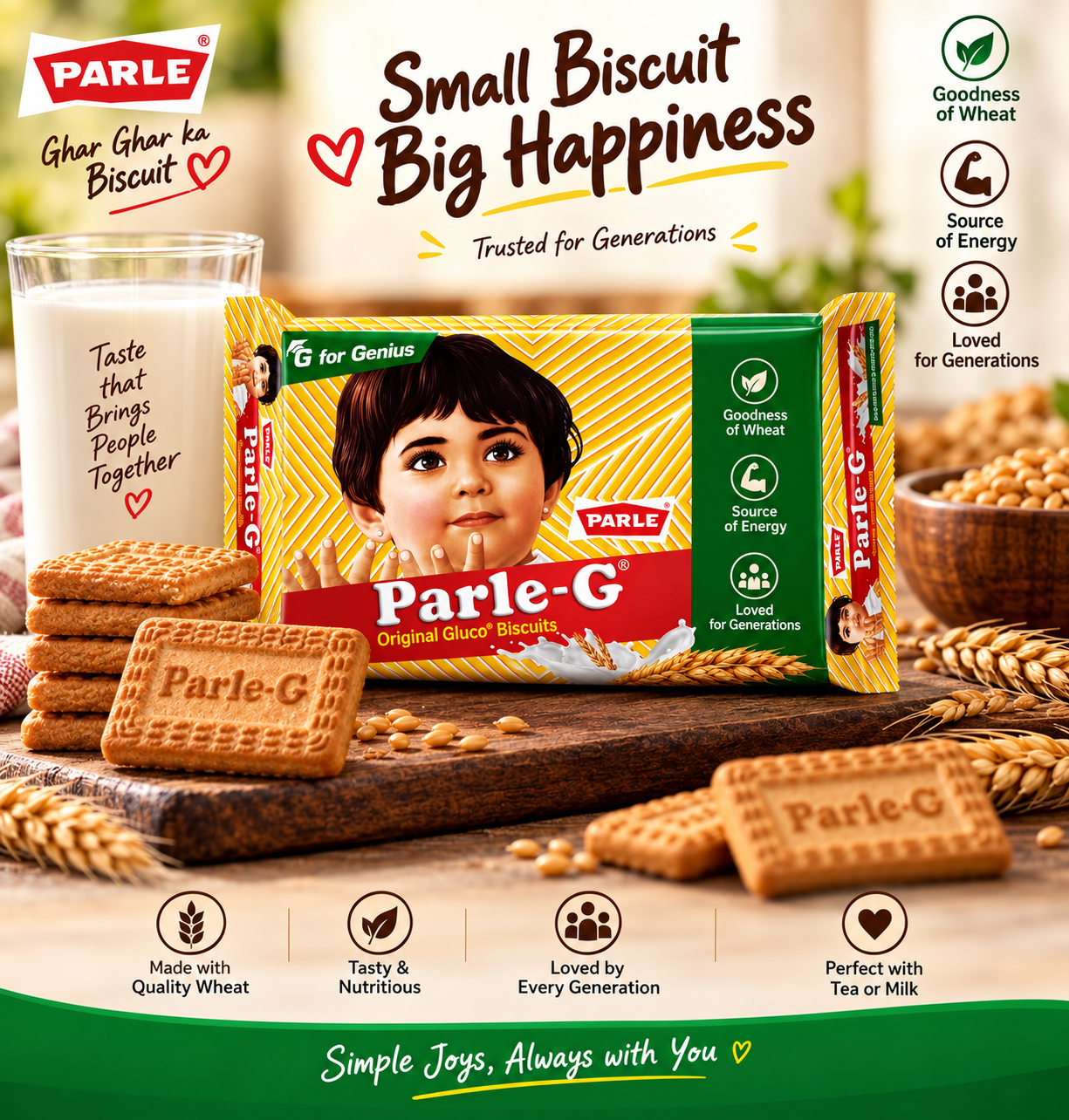 parle g, parle - g biscuit
