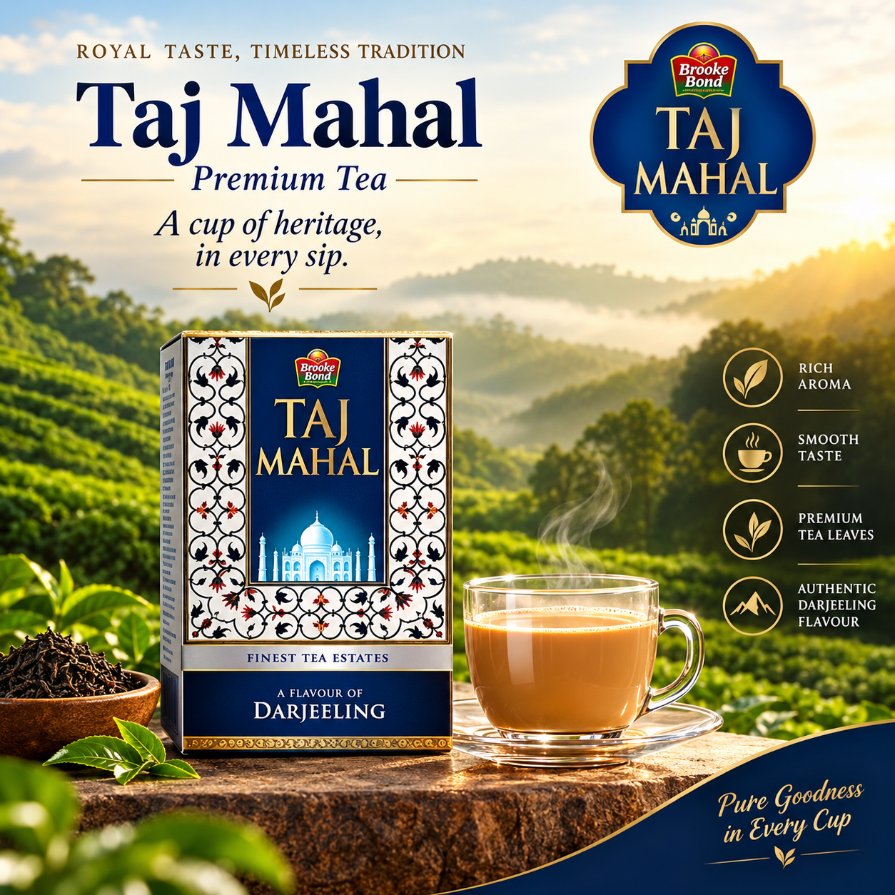 Taj Mahal Tea – Royal Taste, Timeless Tradition