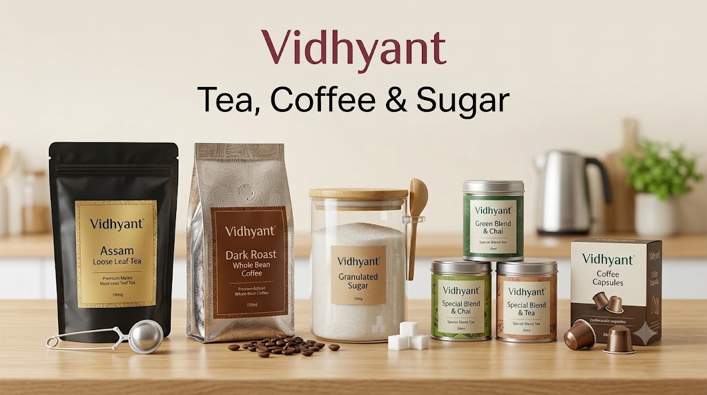 vidhyant tea sugar and coffee